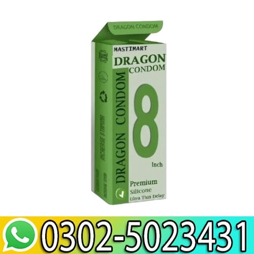 8 Inch Silicone Reusable Condom In Pakistan