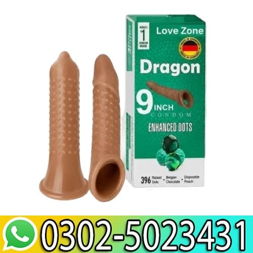 9 Inch Penis Extender Dragon Condom In Pakistan
