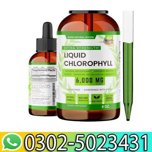 All-Natural Conc Chlorophyll Liquid Drops in Pakistan