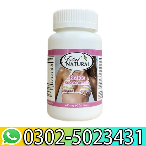 Braide 450mg 90c By Total Natural Capsules In Pakistan