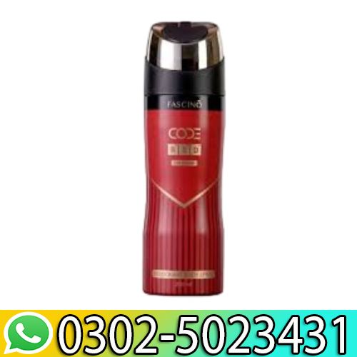 Fascino Code Red Deodorant In Pakistan - Cod