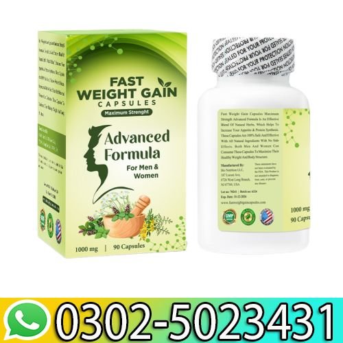 Fast Weight Gain Capsules In Pakistan - Cod
