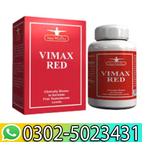 Imported Vimax Red 60 Capsules In Pakistan