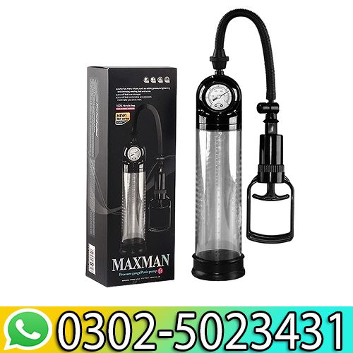 Maxman Pressure Gauge Penis Pump in Pakistan