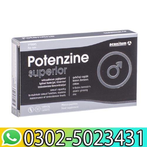 Potenzine Superior Tablets Price In Pakistan