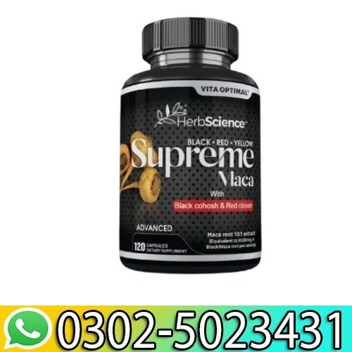 Supreme Maca Pills Pro In Pakistan - Cod