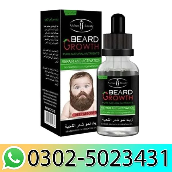 Aichun Beauty Beard Growth Oil In Pakistan