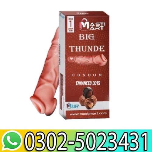 Big Thunder Silicone Reusable Condom In Pakistan