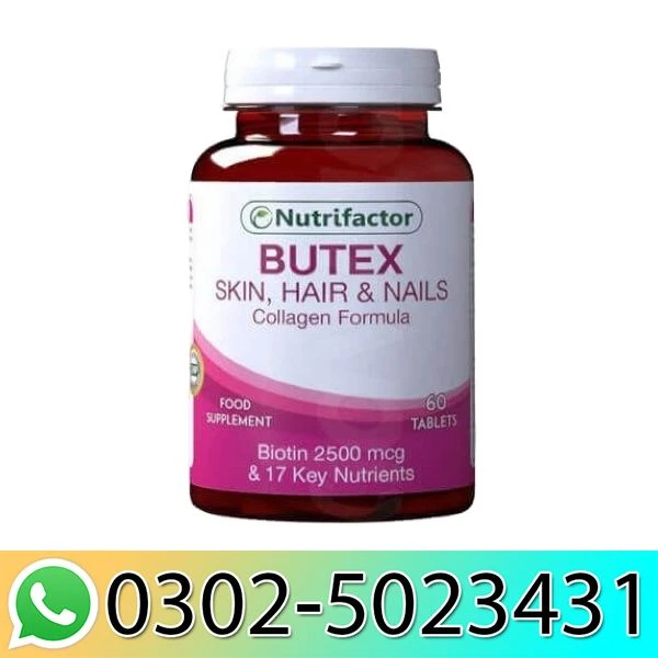 Butex Tablets For Skin, Hair and Nails Supplement