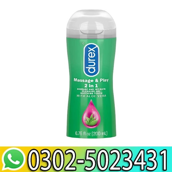 Durex Massage & Play 2 in 1 Lubricant Soothing