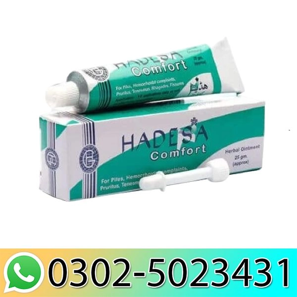 Hadensa Comfort Cream Price In Pakistan