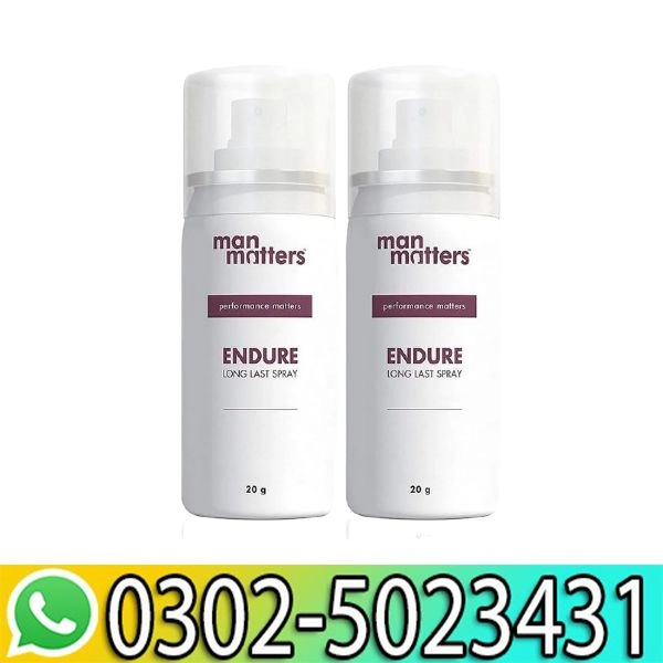 Man Matters Endure Spray in Pakistan
