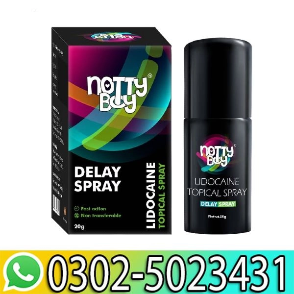 NottyBoy Lidocaine Topical Delay Spray