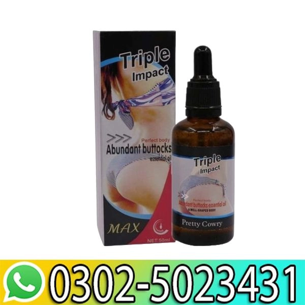 Pretty Cowry Triple Impact Buttock Oil In Pakistan