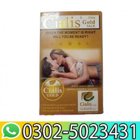 Cialis Gold 20mg 10 Tablets In Pakistan