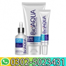 BIOAQUA 3 Pcs Anti Acne Removal Face Care in Pakistan