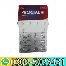 Procial 5mg Tadalafil 30 Tablets In Pakistan