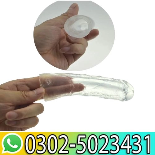 Transparent Reusable Silicone Condom In Pakistan